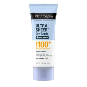 Neutrogena Ultra Sheer Dry-Touch Broad Spectrum Max SPF 100+ Body Sunscreen - USA