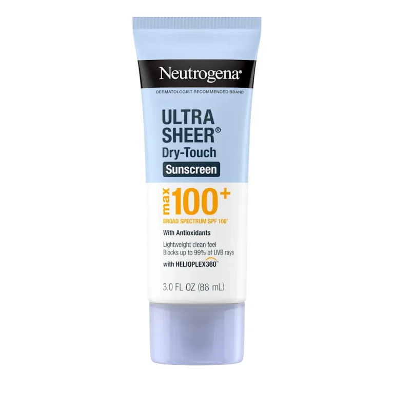 Neutrogena Ultra Sheer Dry-Touch Broad Spectrum Max SPF 100+ Body Sunscreen - USA